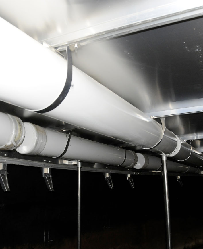 Floating Roof Installation Pipes - Baker Altech